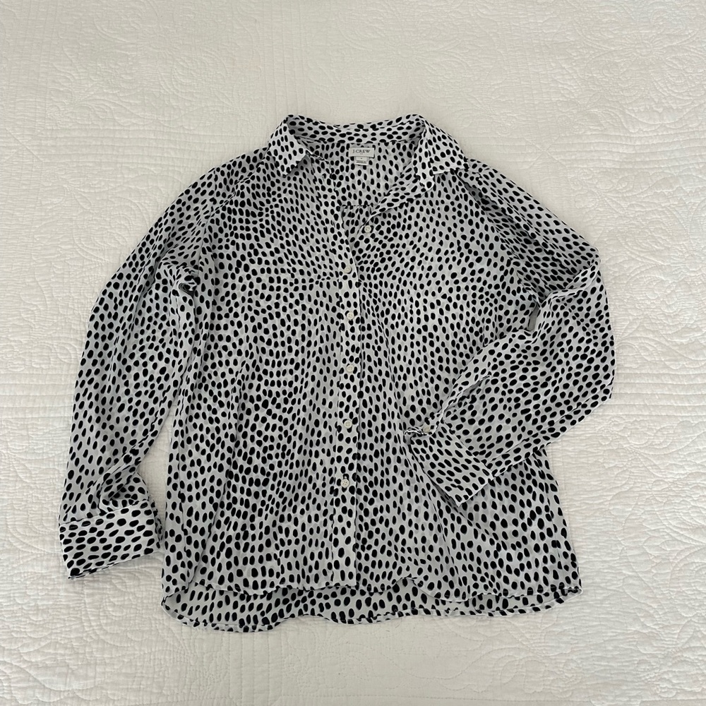 Speckled Button Down
